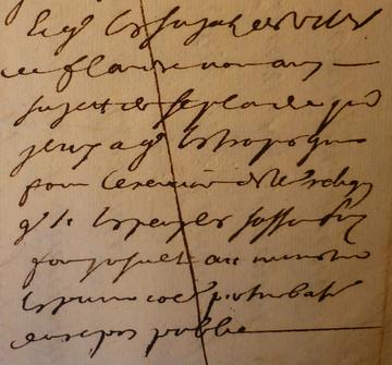 Vincennes, Service historique de la Défense, GR A1 339, n° 87, Le Peletier to Louvois, 8 Aug. 1673, endorsed on verso by Louvois