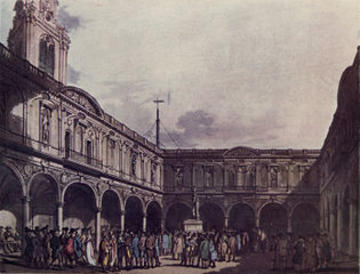 thomas rowlandson and augustus charles pugin the royal exchange in the microcosm of london